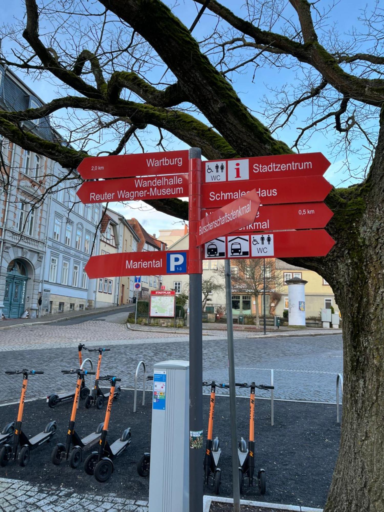 Ferienwohnung Mitte Sued Am Frauenplan Eisenach Exterior photo