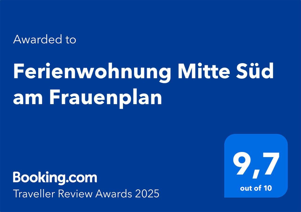 Ferienwohnung Mitte Sued Am Frauenplan Eisenach Exterior photo